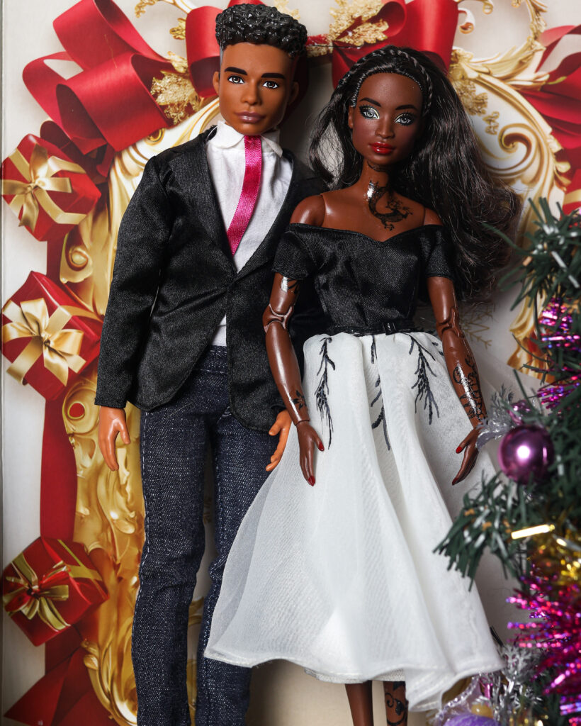 Ken Fashionistas and Barbie Holiday 2017 AA