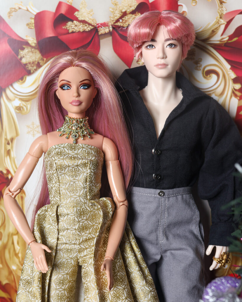 BTS – The Bangtan Boys Dolls – Edition Prestige K-Pop – V and Barbie A Tribute to Fashion #1