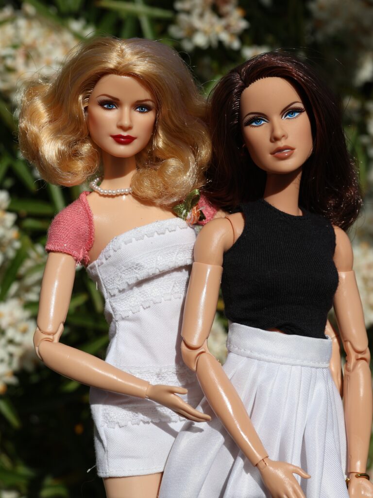 Barbie Grace Kelly Rear Window and Barbie James Bond 007 - Octopussy