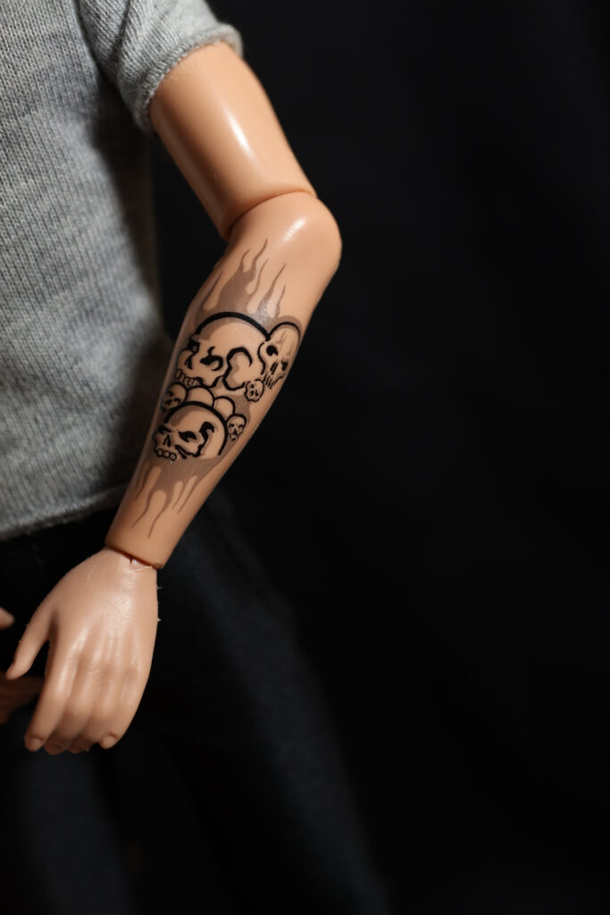 Ken Harley Davidson Tatoo